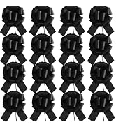 16 Pcs Black Pull Bows for Gift Wrapping,6 Inch Gift Bows for Presents,Birthday,Anniversary,Party...