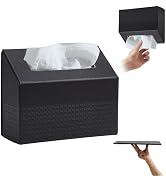 Cloudever Hand Towel Box Cover, No Drill Installation & Damage-Free Adhesive Backing for Wall Mou...