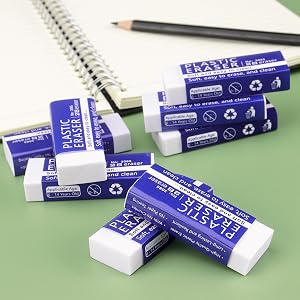 White Erasers for Clean