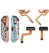 eXtremeRate ZL ZR Buttons Replacement Tactile Switches Ribbon Flex Cable for Joycon 2, Custom Lef...