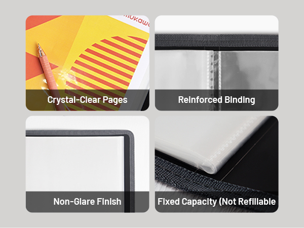 plastic sleeves for binders important document folder paper organizer folder art organizer