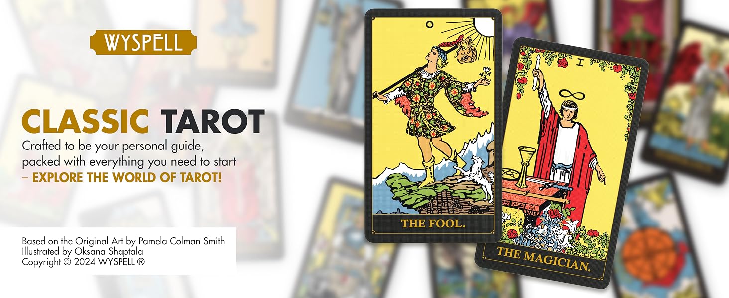 Classic Tarot Cards from Wyspell