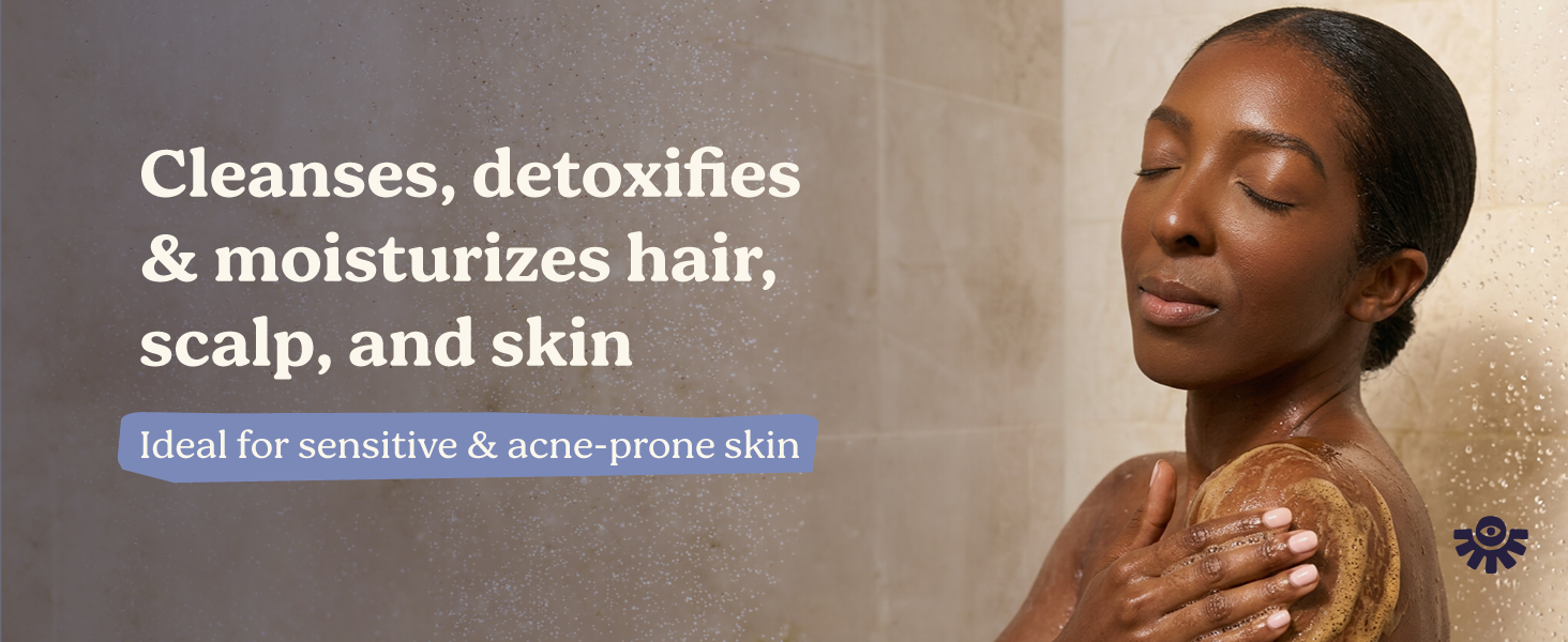 It’s also West Africa’s time-tested treatment for acne-prone skin—the formula helps unclog pores