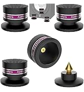 HiFi Speaker Spikes IF03B by Audiocrast, Speaker Vibration Dampener Stand Feet Pads Shock Absorbe...