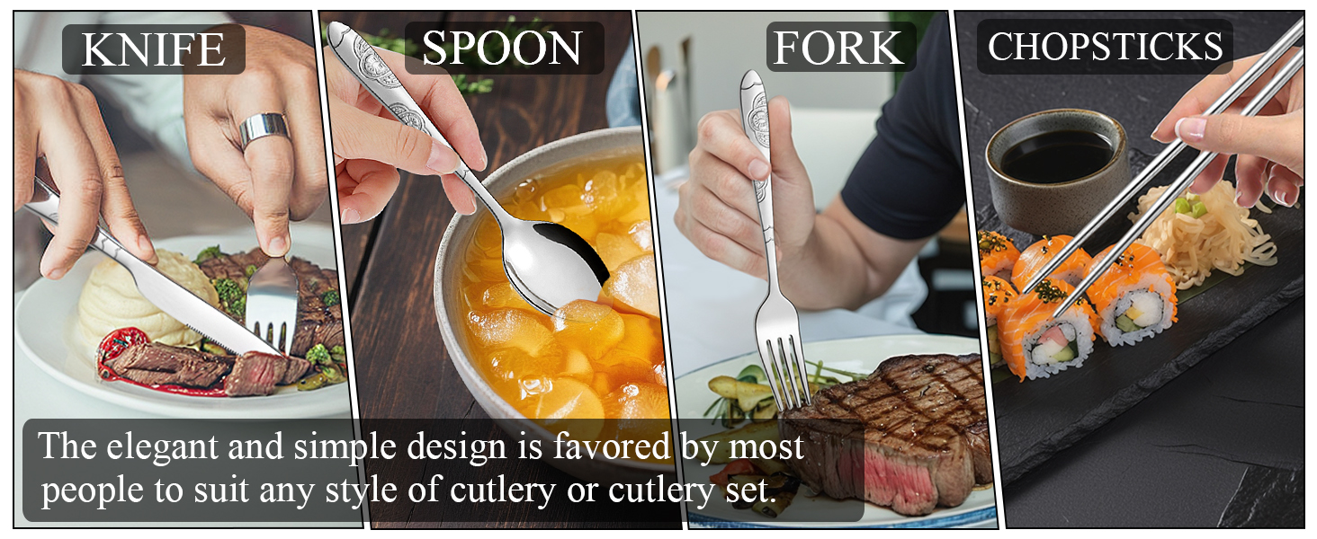 3 Pack Flatware Sets