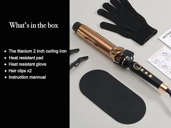 2 inch barrel curling ron