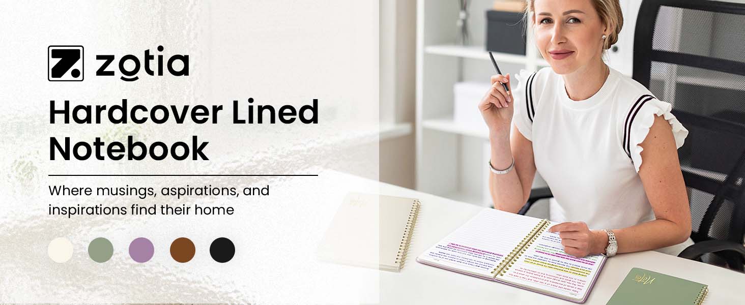 hardcover notebook