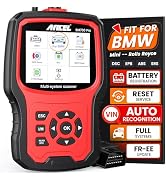 ANCEL BM700 PRO Fit for BMW Scanner - Battery Registration Tool, Code Reader for BMW/Mini/RR, Adv...