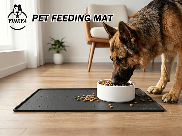 dog bowl mat waterproof