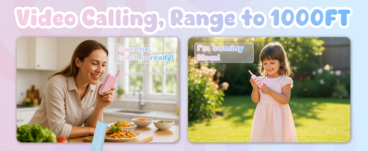 Video Walkie Talkies for Kids