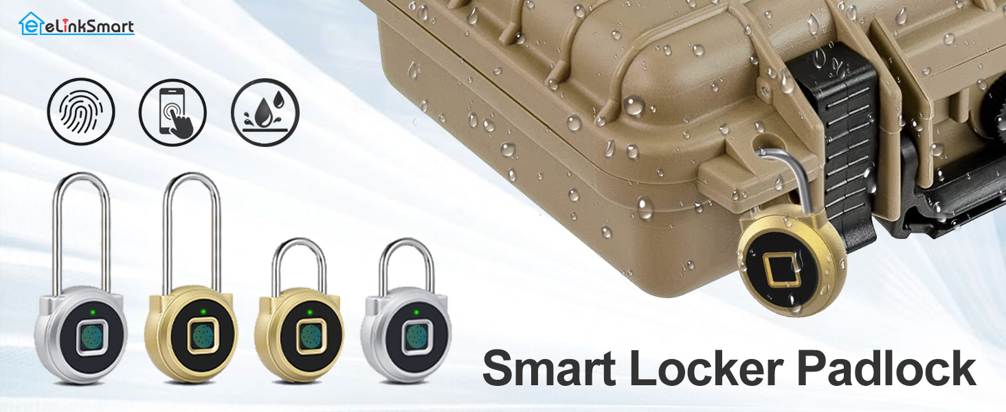 Fingerprint Padlock gym Fingerprint Padlock
