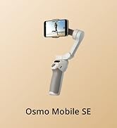 DJI Osmo Mobile SE, 3-Axis Phone Gimbal for iPhone, Android, Built-in Tripod, Selfie Stick, Gimba...