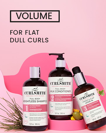 Volume recipe for flat curls