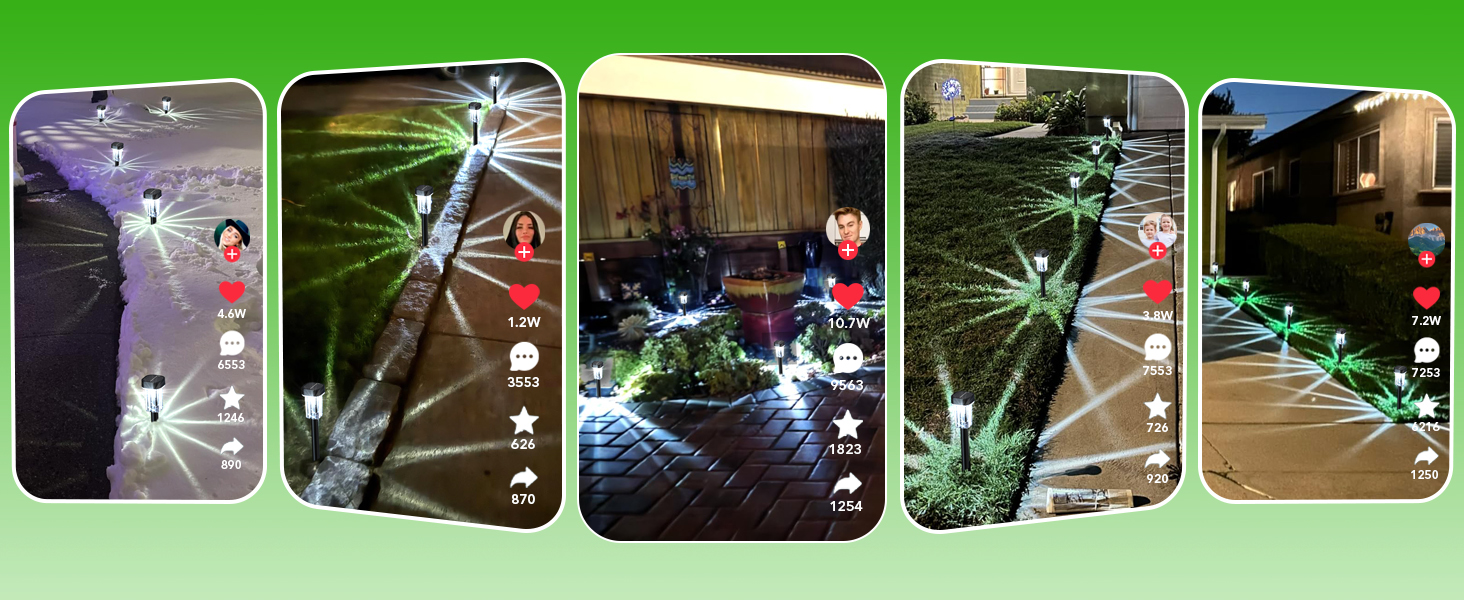 solar garden lights