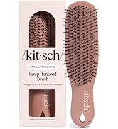 Kitsch Scalp Renewal Brush - Exfoliating & Scalp Massager for Hair Growth, Gentle Head Massage Br...