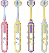 EASICUTI Soft Toddler Toothbrushes, Efficient 3 Sided Toothbrush, Baby Toothbrush 12 Months and u...