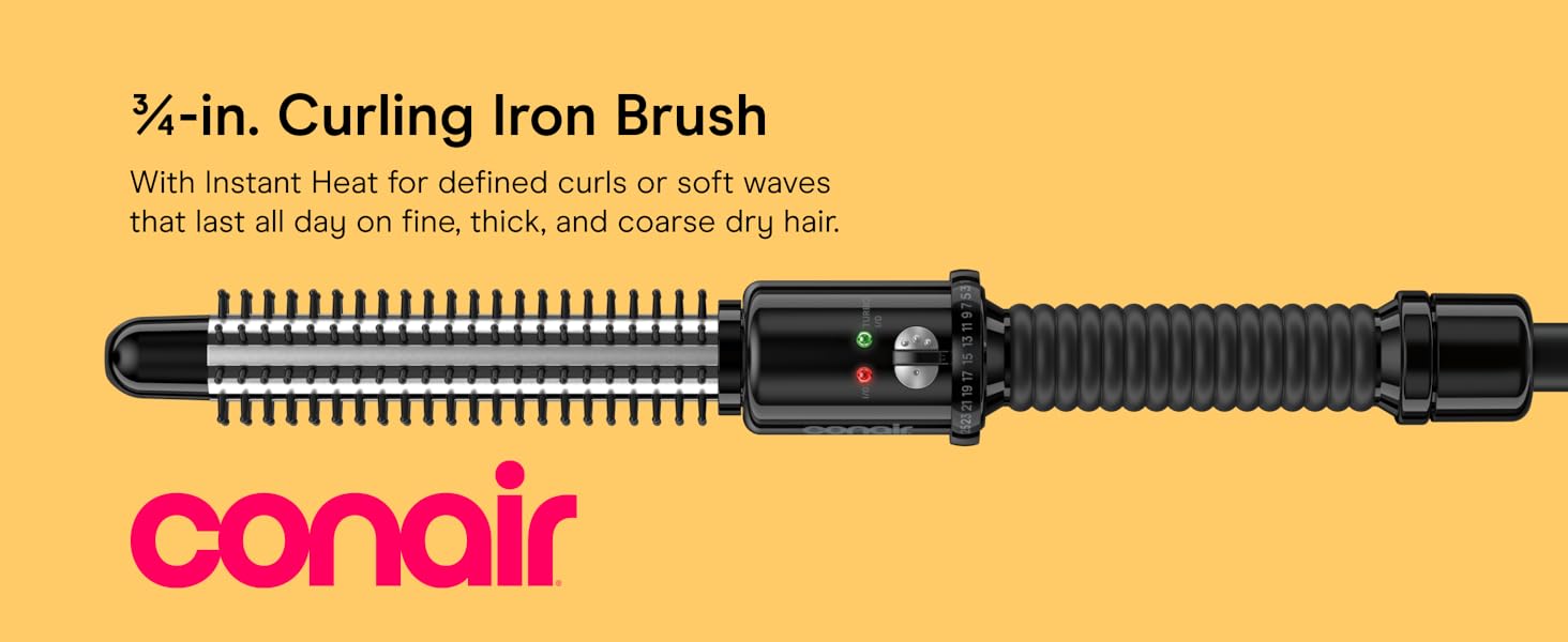 3/4-in. Curling Iron Brush