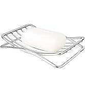 GUUKAR Soap Dish Stainless Steel Bar Soap Holder for Shower Bathroom, Self-draining Soap Dishes S...