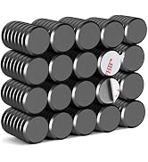 DIYMAG Strong Magnetic Adhesive Dots 140Pcs 0.6x0.12Inch Fridge Refrigerator Magnet for Crafts Wh...
