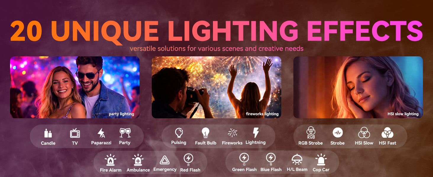 Unique Lighting Effects