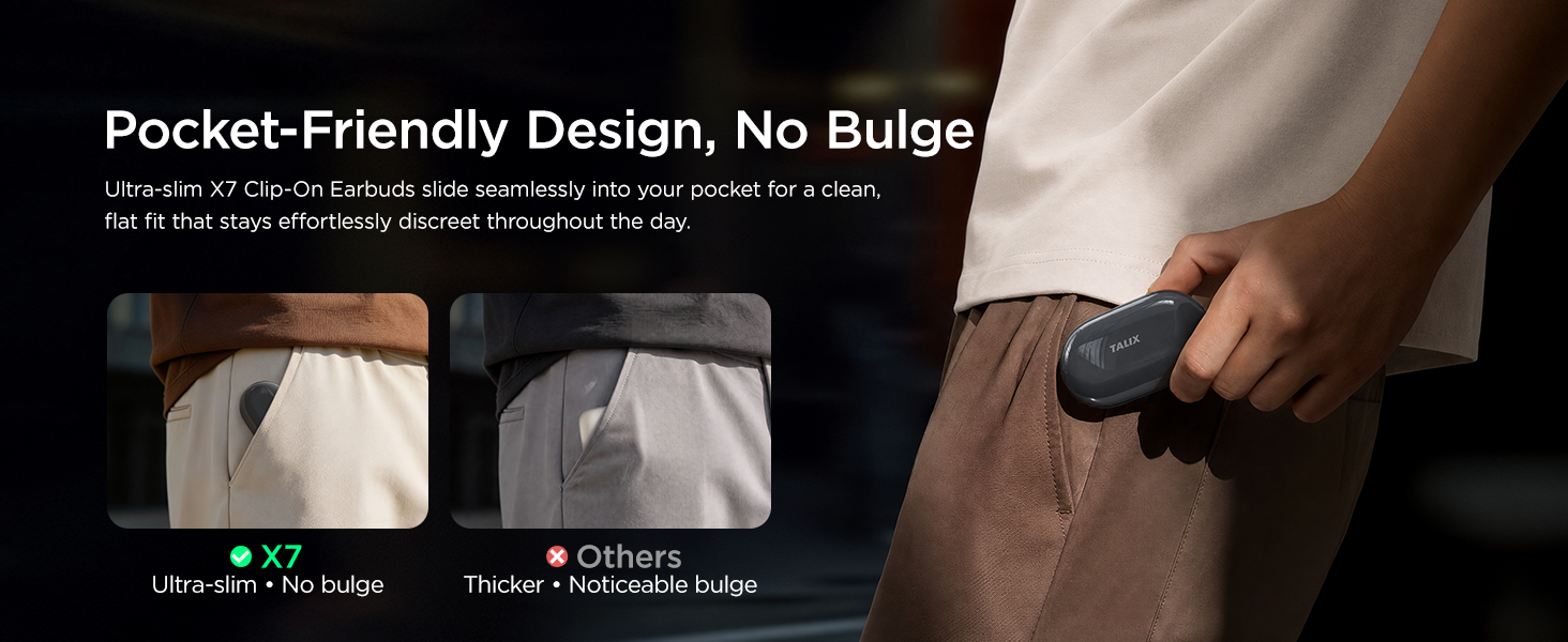clip on earbuds