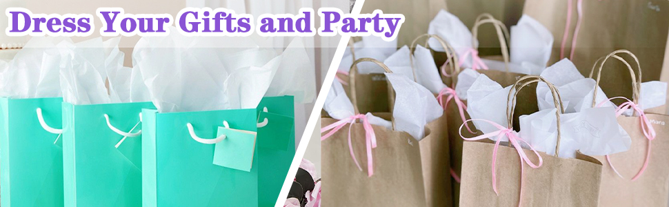 white tissue paper