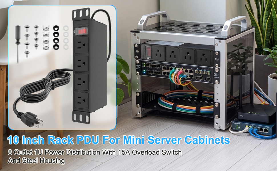 10 Inch Rack PDU