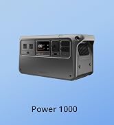 DJI Power 1000 Portable Power Station, 1024Wh LFP (LiFePO4) Battery | 2200W Stable Output, Solar ...