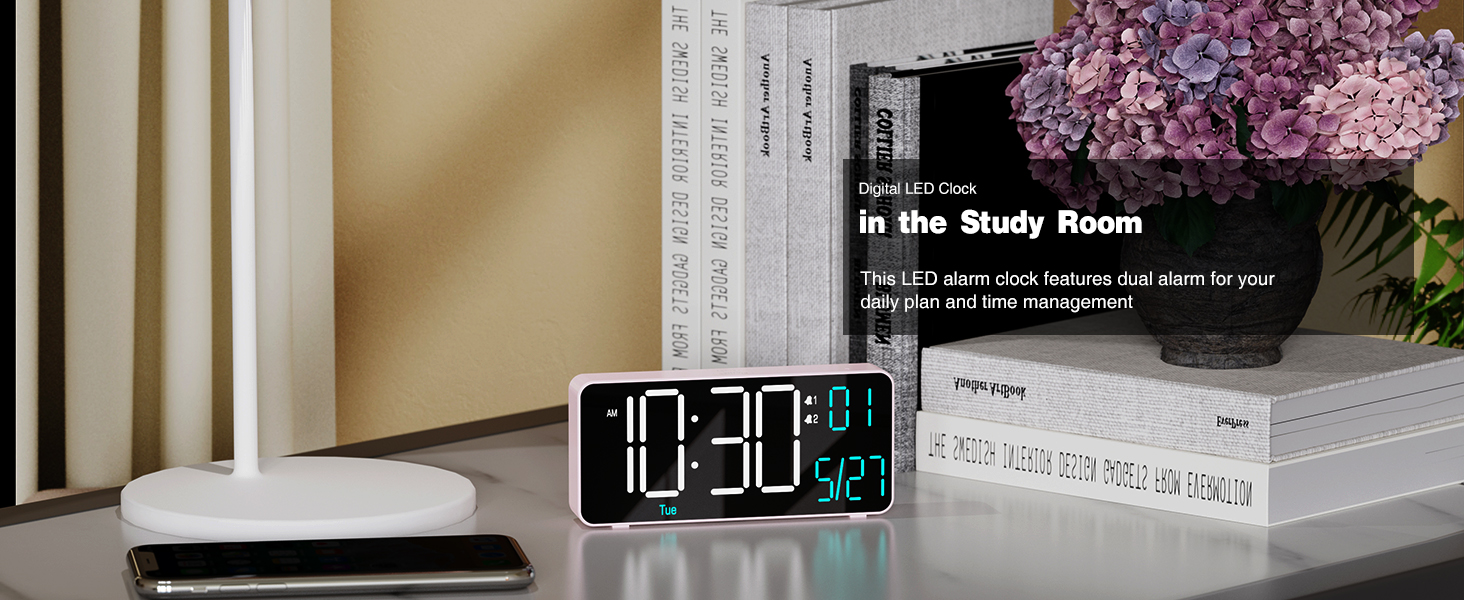 led clock