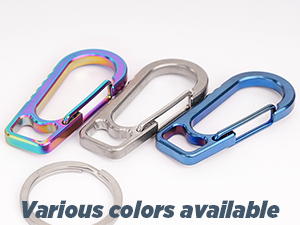 Titanium Heavy Duty Keychain Carabiner