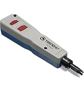 TRENDnet Punch Down Tool With 110 And Krone Blade, Insert & Cut Terminations In One Operation, Pr...