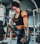 Blood Flow Restriction Bands. 4 Pack Occlusion Bands, 2 Inch Width for Men and Women, Arms, Glute...