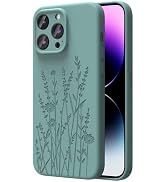 OAOA Magnetic Engraved Case Compatible with iPhone 14 Pro Case, Compatible with Magsafe, Camera A...