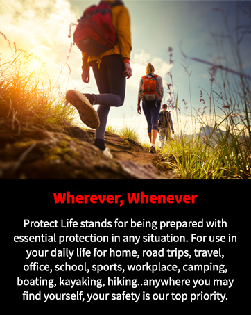 Protect Life stands for being prepared with essential protection in any situation.