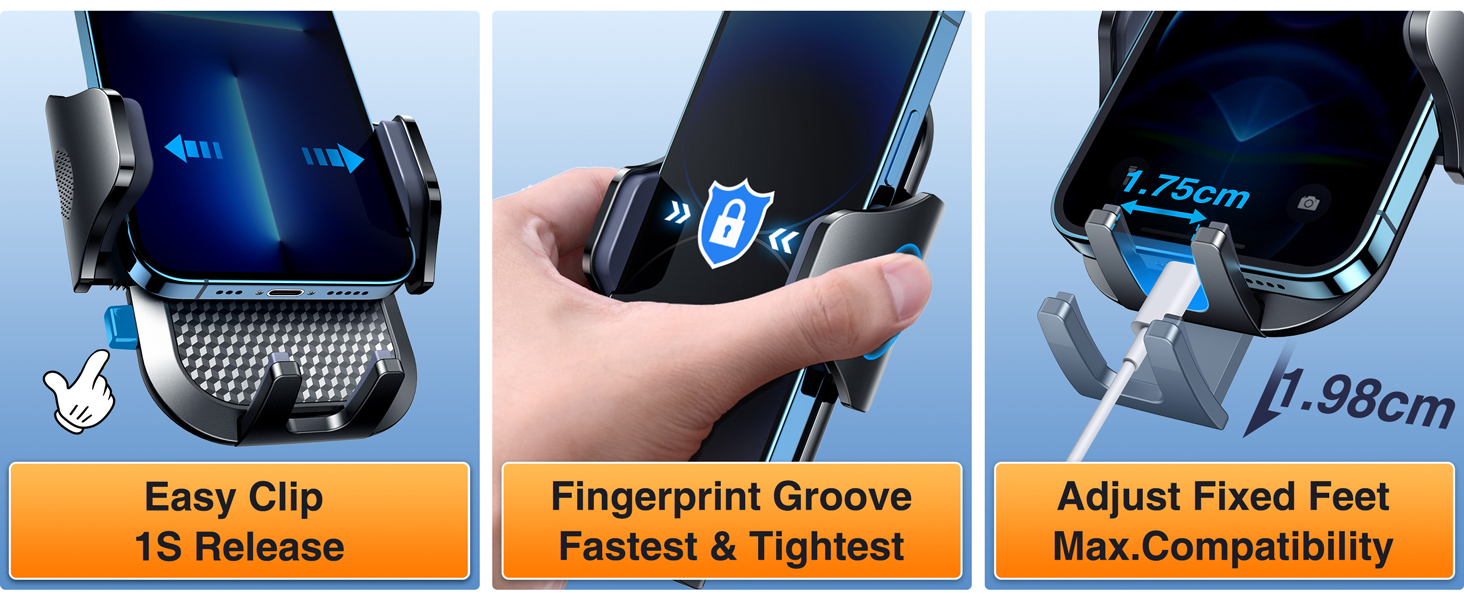 VANMASS Car Phone Holder 2026 Ultimate Military-Grade Car Mount