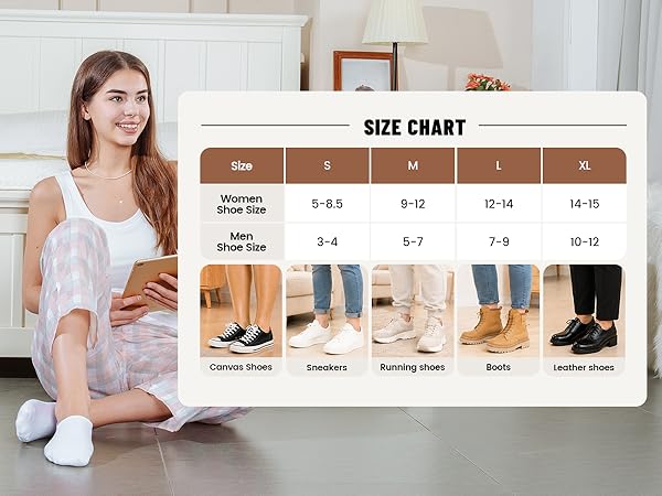 IDEGG no show socks for womens
