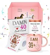 40th Birthday Gifts Women Funny 40 Year Old Birthday Gifts for Women 40th Birthday Gift Ideas Coo...
