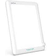 Verilux HappyLight Lucent - One-Touch Light Therapy Lamp with 10,000 Lux, UV-Free, LED Bright W...