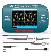 HANMATEK HO11 Handheld Digital Oscilloscope - 10MHz Bandwidth, 48MSa/s High-Precision Sampling, 2...