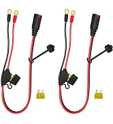 2 Pack GC002 X-Connect Adapter Compatible with NOCO Battery Charger | M6 1/4 inch XL Eyelet Termi...