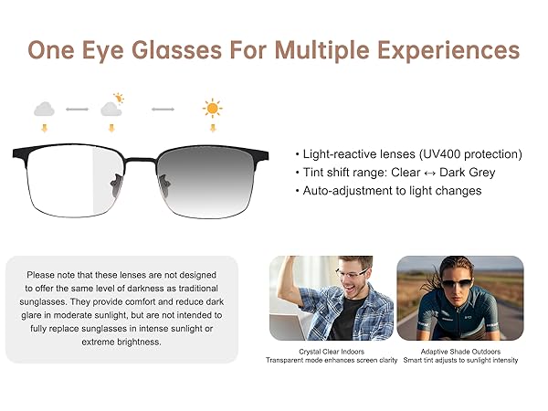 blue light glasses with speakers clear frame blue light glasses