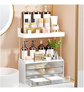 3 Drawers Bathroom Counter Organizer - 5 Tier Makeup Organizer, Versatile Perfume Organizer, Idea...