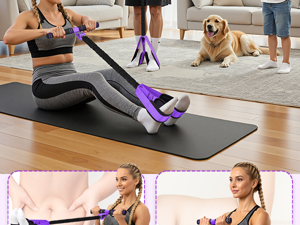 foot pedal resistance band