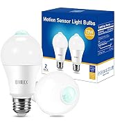 OHLUX Motion Sensor Light Bulbs Outdoor, 13W(120W Equivalent) Movement Activated Dusk to Dawn Sec...