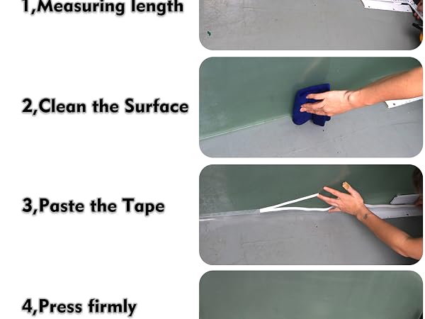 the weather stripping tape easy to intall