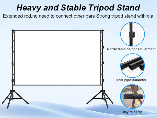tripod stand screen