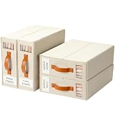Yecaye 4 Pack Bed Sheet Organizer, Foldable Linen Closet Organizers and Storage (Queen & King Siz...