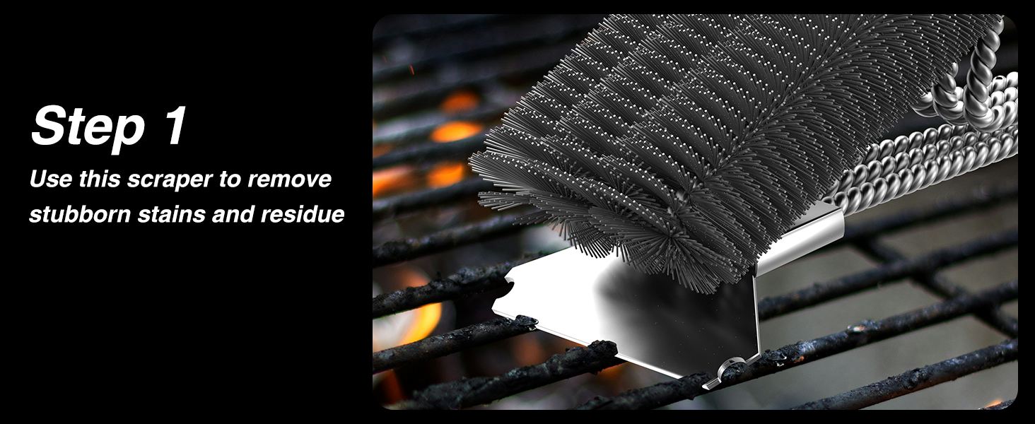 bbq cleaning brush