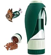 TIOVERY Dog Water Bottle Dispenser for Walking, Pet Water Feeder Container Portable with Drinking...