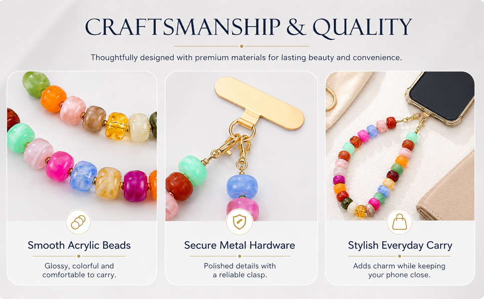 Phone Charm Wrist Strap